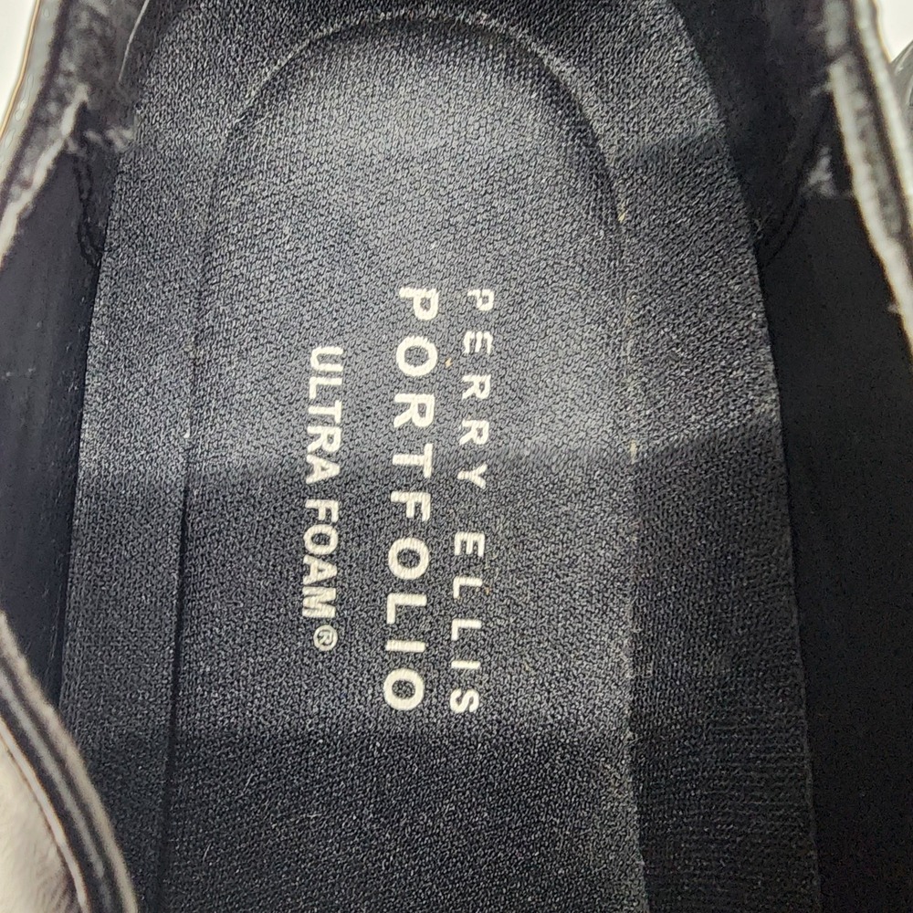 Size 2.5, Not 3 Perry Ellis Portfolio Ultra Foam Boy's Black Slip-On Dress Shoes